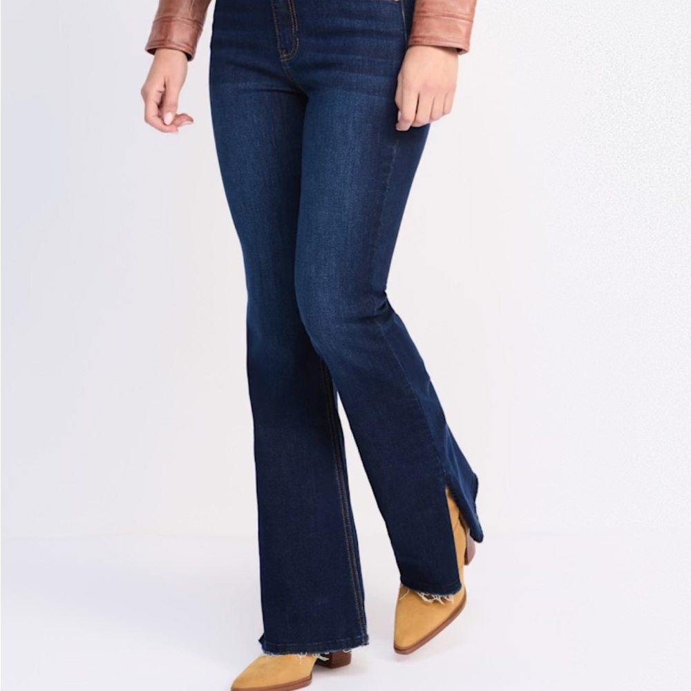 Women's indigo six Blue Flared Jeans